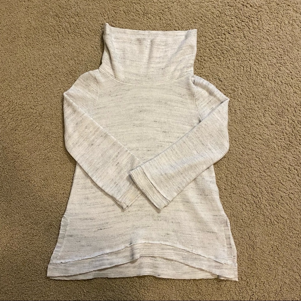 Maeve by Anthropologie Grey Turtleneck Sweater Size XXS Petite